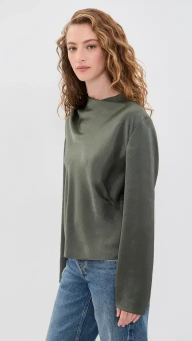 Vince Draped Cowl Neck Blouse | Thumbnail 4