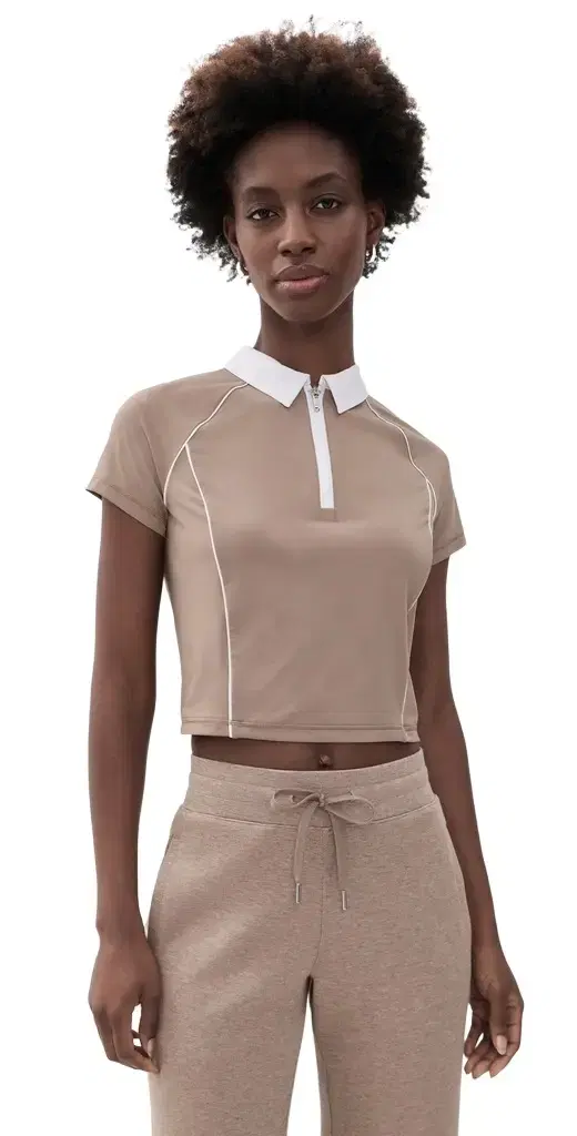 Greyson Halley Quarter Zip Polo