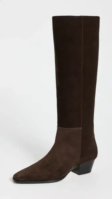 aeyde Medea Suede Knee-High Boots | Thumbnail 2 aeyde Medea Suede Knee-High Boots | Thumbnail 2