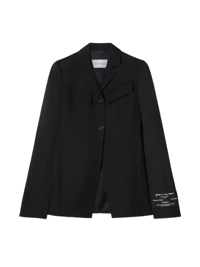 Off-White Black Toybox Wool Cargo Jacket