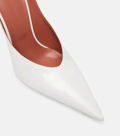 Amina Muaddi Anok 105 patent leather pumps | Thumbnail 2 Amina Muaddi Anok 105 patent leather pumps | Thumbnail 2