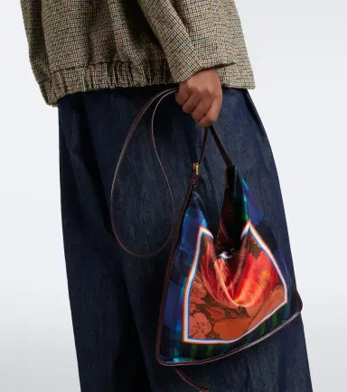 Dries Van Noten Medium printed shoulder bag | Thumbnail 6