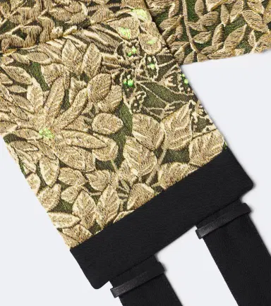 Dries Van Noten Floral jacquard belt | Thumbnail 2
