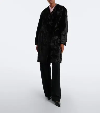 Jil Sander Shearling coat | Thumbnail 3