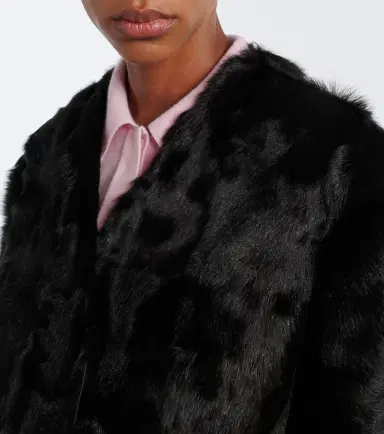 Jil Sander Shearling coat | Thumbnail 4