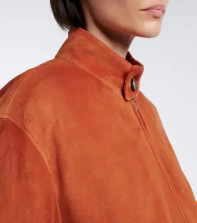 Tod's Suede bomber jacket | Thumbnail 4 Tod's Suede bomber jacket | Thumbnail 4