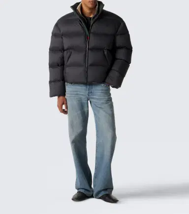 Gucci Web Stripe down jacket | Thumbnail 4 Gucci Web Stripe down jacket | Thumbnail 4