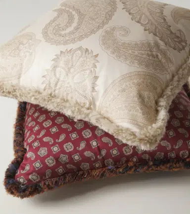 Etro Paisley cotton cushion | Thumbnail 2