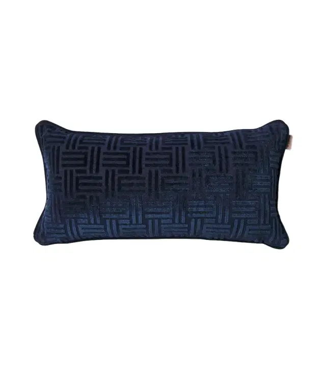 Etro Flag monogram corduroy cushion