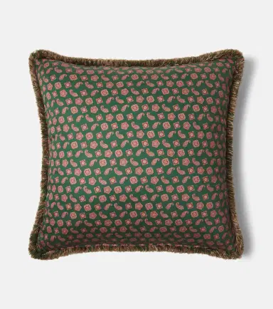 Etro Paisley cotton cushion | Thumbnail 3