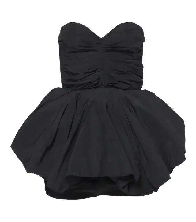 Magda Butrym Draped wool bustier dress