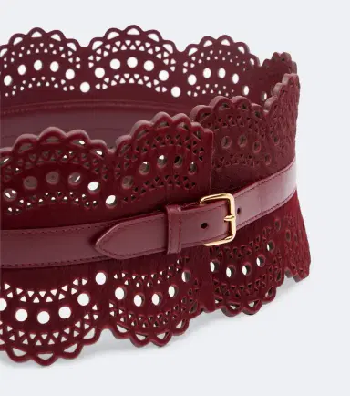 Alaïa Alaïa Leather corset belt | Thumbnail 2