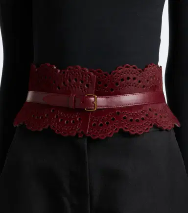Alaïa Alaïa Leather corset belt | Thumbnail 3