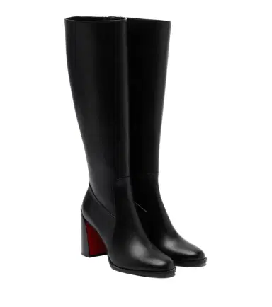 Christian Louboutin Iranina leather knee-high boots | Thumbnail 1 Christian Louboutin Iranina leather knee-high boots | Thumbnail 1