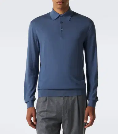 Zegna Wool polo sweater | Thumbnail 5 Zegna Wool polo sweater | Thumbnail 5