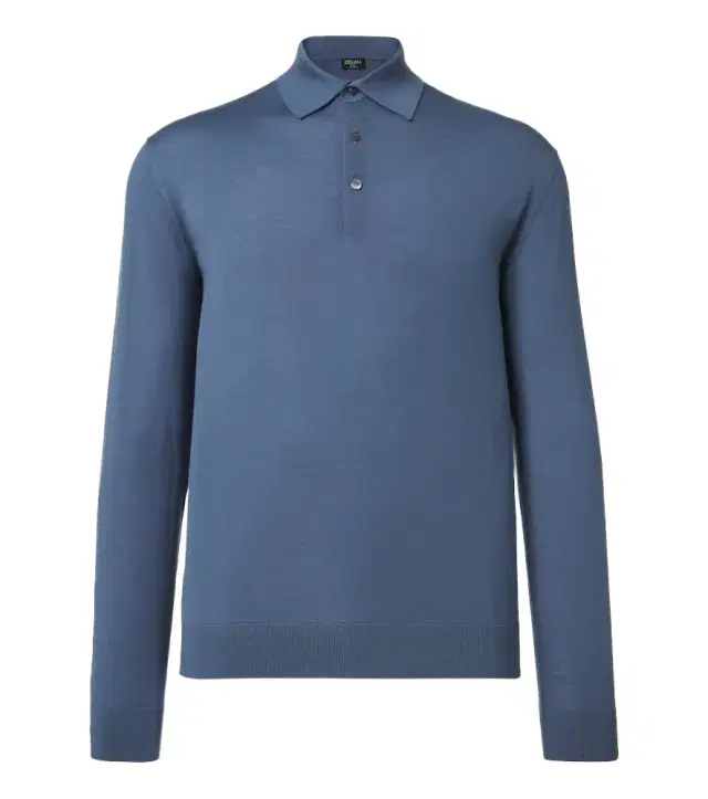 Zegna Wool polo sweater