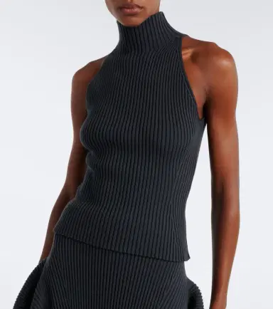 Alaïa Alaïa Ribbed-knit wool-blend turtleneck top | Thumbnail 6 Alaïa Alaïa Ribbed-knit wool-blend turtleneck top | Thumbnail 6