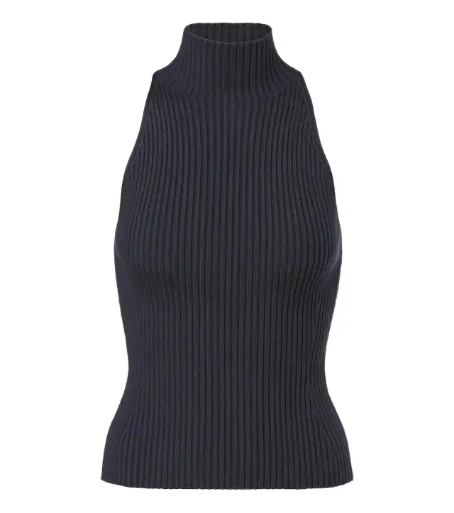 Alaïa Alaïa Ribbed-knit wool-blend turtleneck top