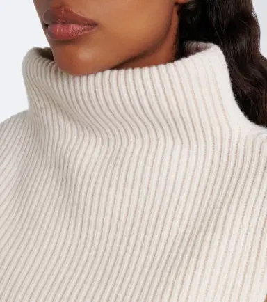 Alaïa Alaïa Ribbed-knit wool and cashmere sweater | Thumbnail 6