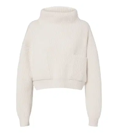Alaïa Alaïa Ribbed-knit wool and cashmere sweater | Thumbnail 1