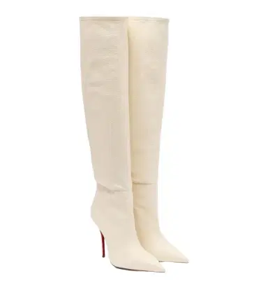 Christian Louboutin Zependris leather knee-high boots | Thumbnail 1 Christian Louboutin Zependris leather knee-high boots | Thumbnail 1