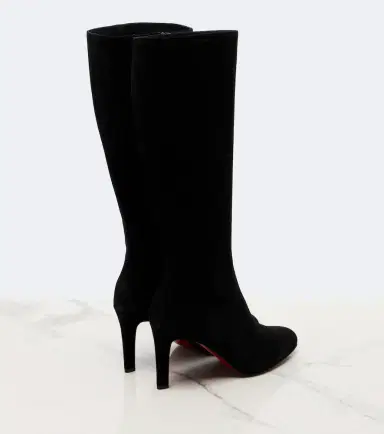 Christian Louboutin Fannylove suede knee-high boots | Thumbnail 4 Christian Louboutin Fannylove suede knee-high boots | Thumbnail 4