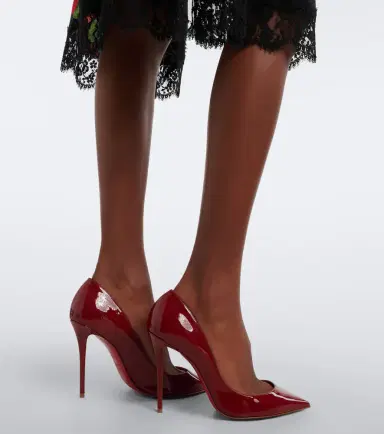 Christian Louboutin La Pigalle patent leather pumps | Thumbnail 6