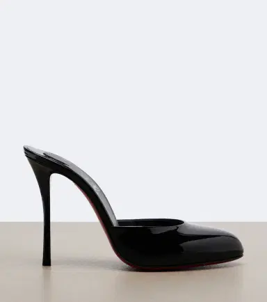 Christian Louboutin Dolly patent leather mules | Thumbnail 3