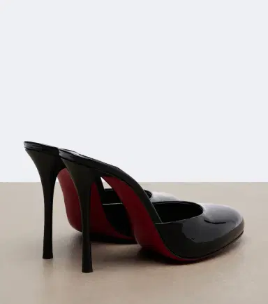Christian Louboutin Dolly patent leather mules | Thumbnail 4