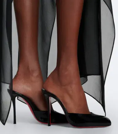 Christian Louboutin Dolly patent leather mules | Thumbnail 5