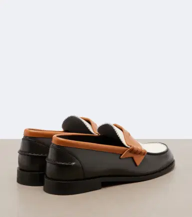 Christian Louboutin Plato leather penny loafers | Thumbnail 4