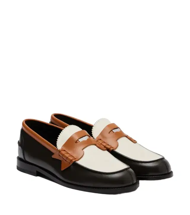 Christian Louboutin Plato leather penny loafers