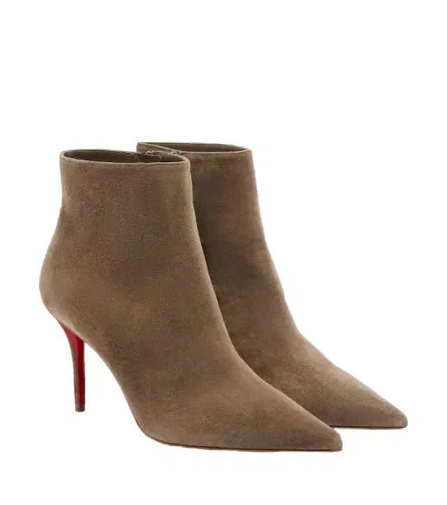 Christian Louboutin Miss Z suede ankle boots