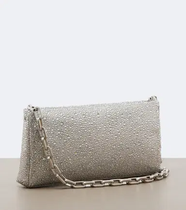 Christian Louboutin Maykimay Small embellished satin clutch | Thumbnail 2 Christian Louboutin Maykimay Small embellished satin clutch | Thumbnail 2