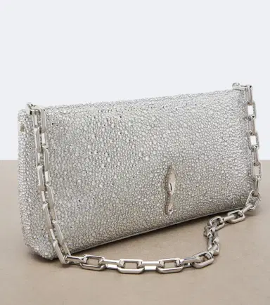 Christian Louboutin Maykimay Small embellished satin clutch | Thumbnail 4 Christian Louboutin Maykimay Small embellished satin clutch | Thumbnail 4
