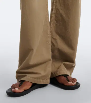 The Row Adler cotton and cashmere wide-leg pants | Thumbnail 5 The Row Adler cotton and cashmere wide-leg pants | Thumbnail 5