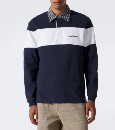 Acne Studios Cotton jersey polo sweater | Thumbnail 5 Acne Studios Cotton jersey polo sweater | Thumbnail 5