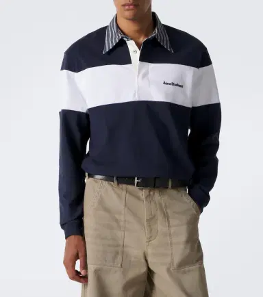 Acne Studios Cotton jersey polo sweater | Thumbnail 7 Acne Studios Cotton jersey polo sweater | Thumbnail 7