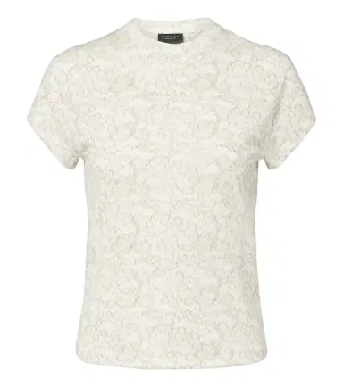 Gucci Lace printed cotton T-shirt | Thumbnail 1 Gucci Lace printed cotton T-shirt | Thumbnail 1