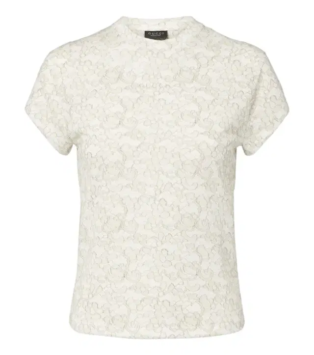 Gucci Lace printed cotton T-shirt
