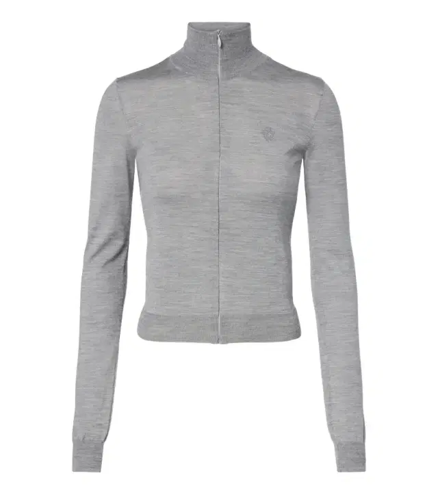 Gucci Wool and silk zip-up sweater