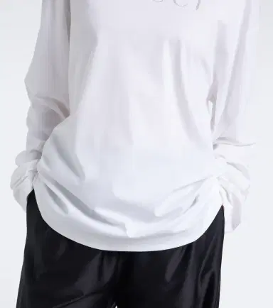 Gucci Logo cotton jersey T-shirt | Thumbnail 6 Gucci Logo cotton jersey T-shirt | Thumbnail 6