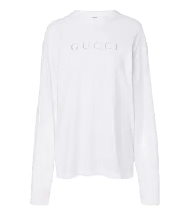 Gucci Logo cotton jersey T-shirt | Thumbnail 1 Gucci Logo cotton jersey T-shirt | Thumbnail 1