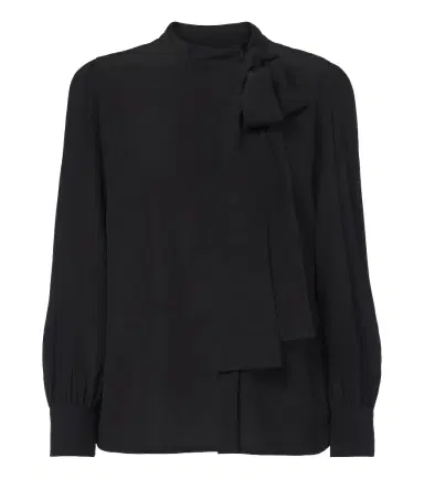 Gucci Tie-neck silk crêpe de chine blouse | Thumbnail 1 Gucci Tie-neck silk crêpe de chine blouse | Thumbnail 1