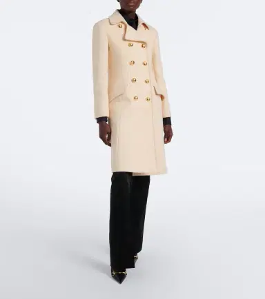 Gucci Double-breasted wool-blend coat | Thumbnail 4