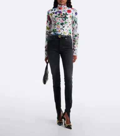 Gucci Flora printed jersey top | Thumbnail 3 Gucci Flora printed jersey top | Thumbnail 3