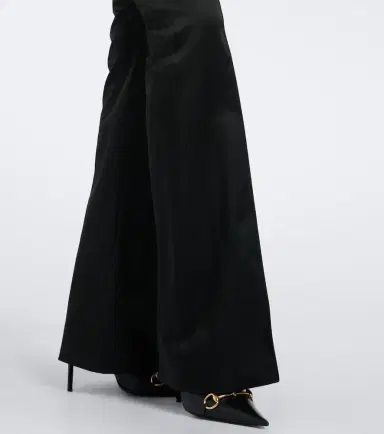 Gucci Satin flared pants | Thumbnail 4 Gucci Satin flared pants | Thumbnail 4