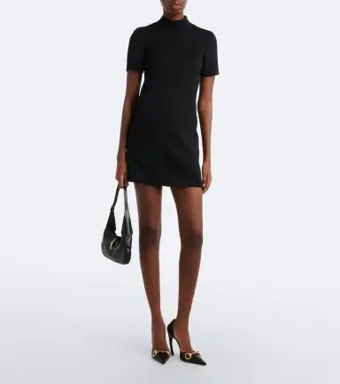 Gucci Wool mockneck minidress | Thumbnail 2 Gucci Wool mockneck minidress | Thumbnail 2