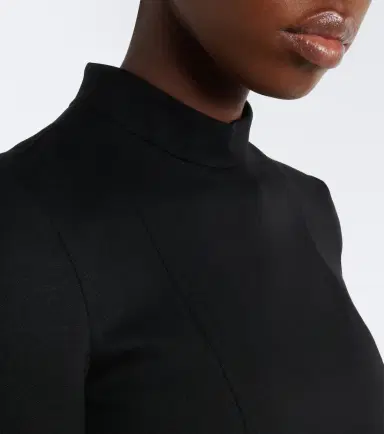 Gucci Wool mockneck minidress | Thumbnail 4 Gucci Wool mockneck minidress | Thumbnail 4