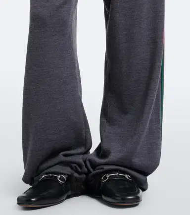 Gucci Wool-blend wide-leg pants | Thumbnail 2 Gucci Wool-blend wide-leg pants | Thumbnail 2